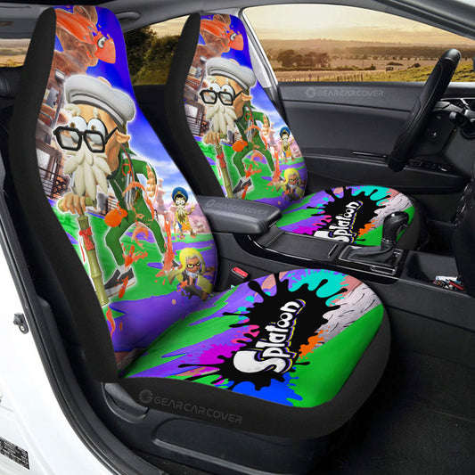 Captain Craig Cuttlefish Splatoon Car Seat Covers Custom Car Accessories - Gearcarcover - 2