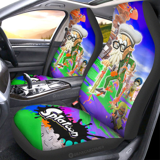 Captain Craig Cuttlefish Splatoon Car Seat Covers Custom Car Accessories - Gearcarcover - 1