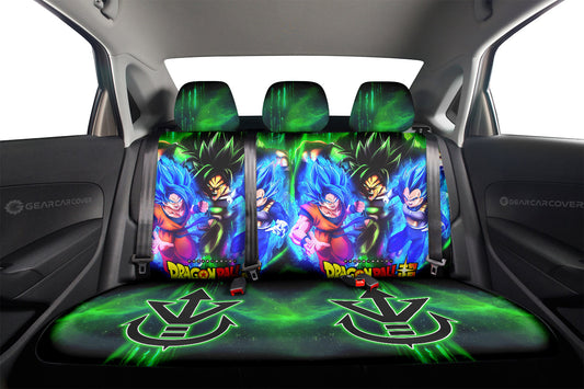 Car Back Seat Custom Goku Vegeta Broly - Gearcarcover - 2