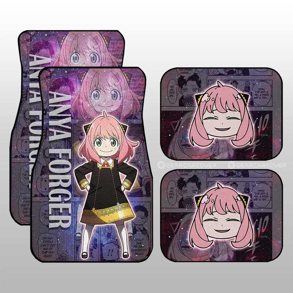 Car Floor Mats Custom Anya Forger Galaxy Style Car Accessories - Gearcarcover - 1