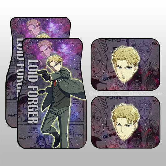Car Floor Mats Custom Loid Forger Galaxy Style Car Accessories - Gearcarcover - 1