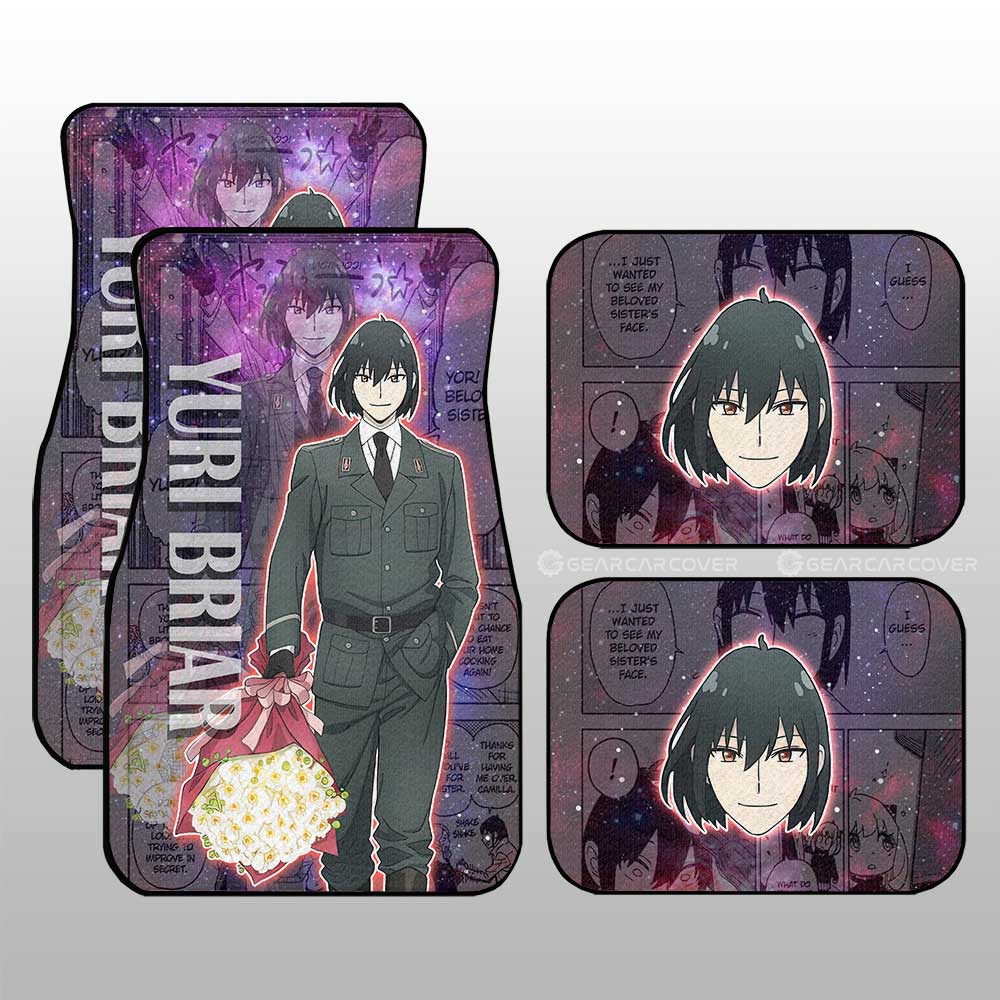 Car Floor Mats Custom Yuri Briar Galaxy Style Car Accessories - Gearcarcover - 1
