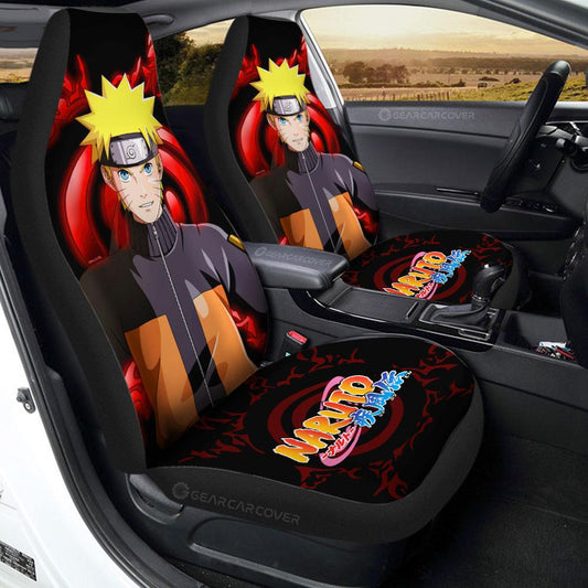 Car Seat Covers Custom Kurama Mode Anime Car Accessories - Gearcarcover - 1