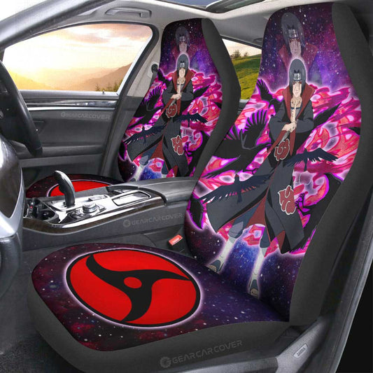 Car Seat Covers Custom Uchiha Itachi Galaxy Style Car Accessories - Gearcarcover - 2