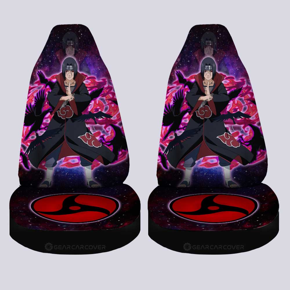 Car Seat Covers Custom Uchiha Itachi Galaxy Style Car Accessories - Gearcarcover - 4