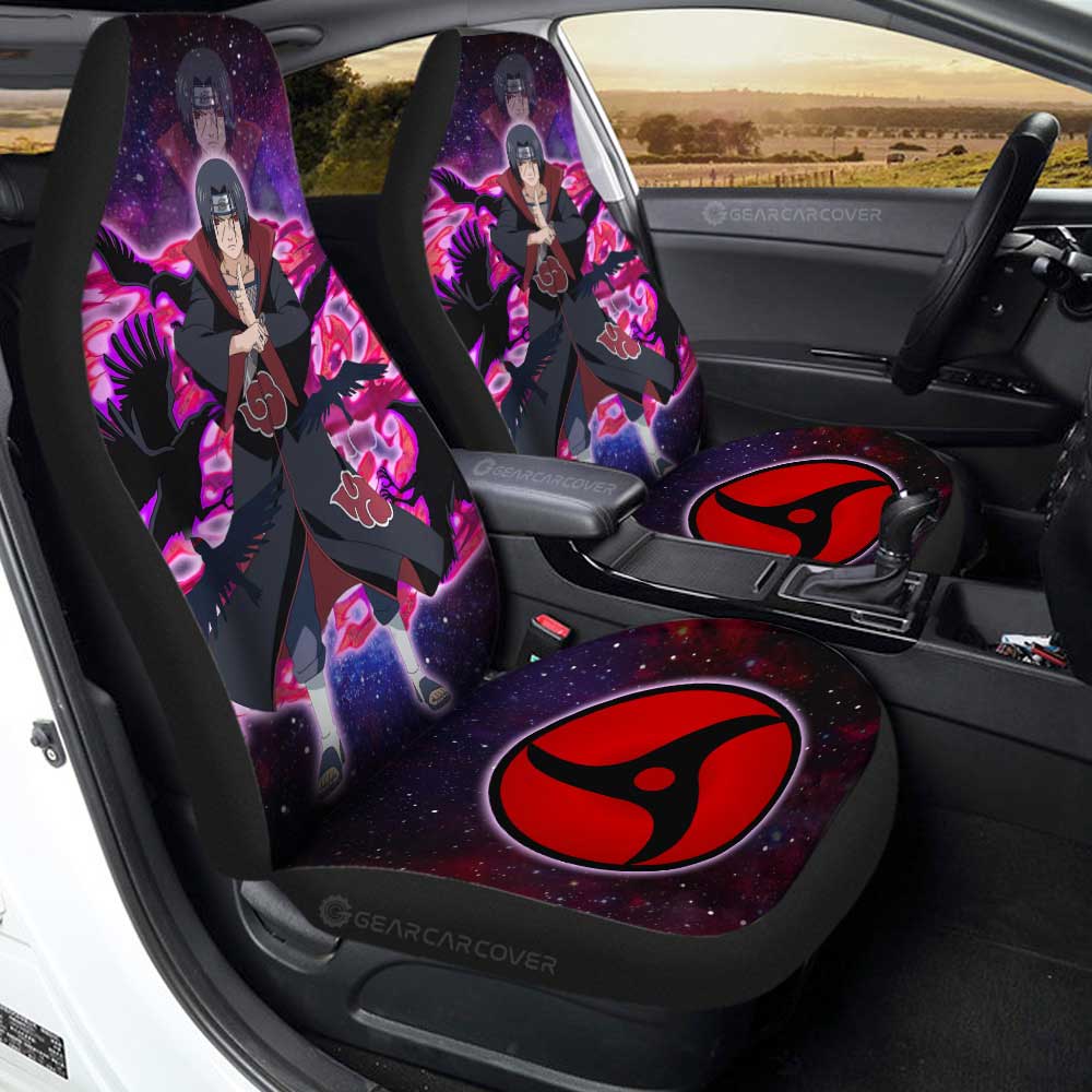 Car Seat Covers Custom Uchiha Itachi Galaxy Style Car Accessories - Gearcarcover - 1