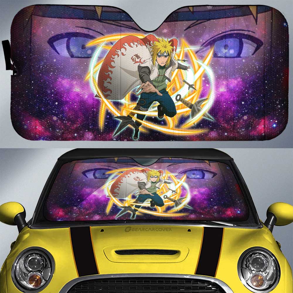 Car Sunshade Custom Namikaze Minato Galaxy Style Car Accessories - Gearcarcover - 1