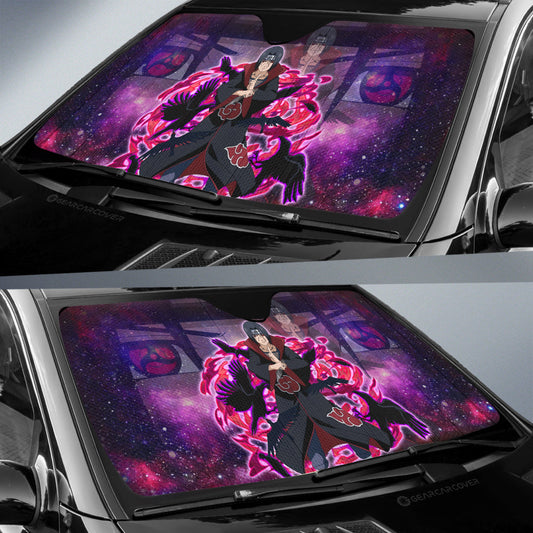 Car Sunshade Custom Uchiha Itachi Galaxy Style Car Accessories - Gearcarcover - 2