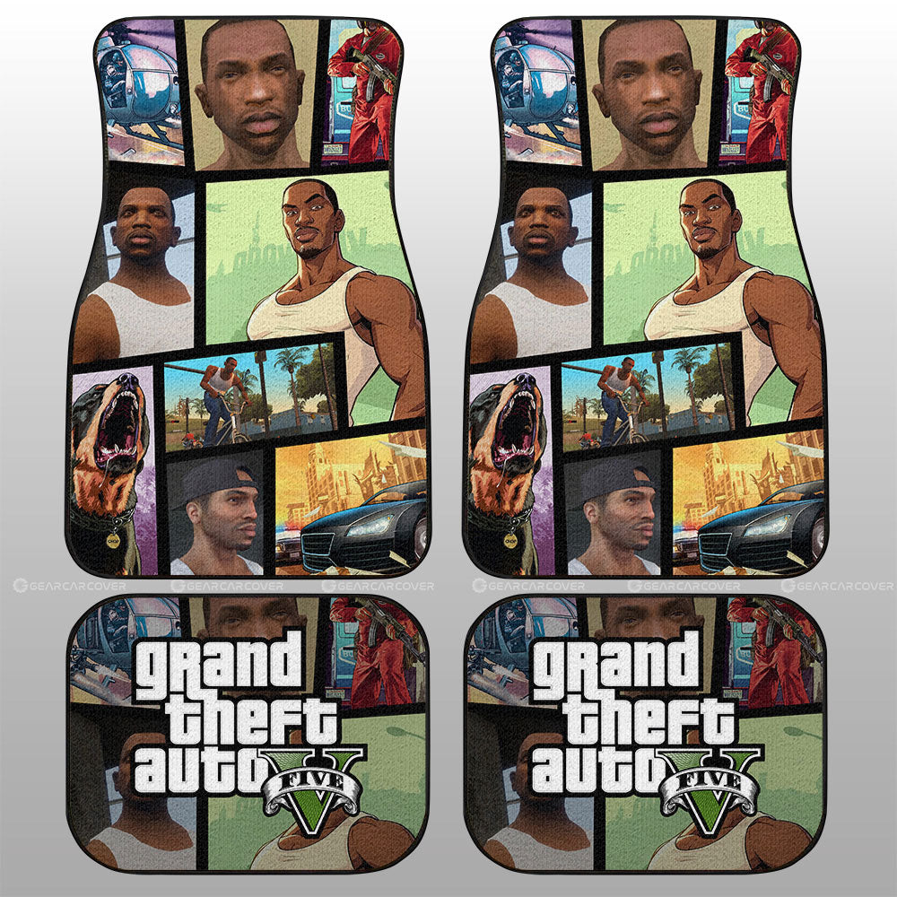 Carl Johnson Car Floor Mats Custom Car Accessories - Gearcarcover - 1