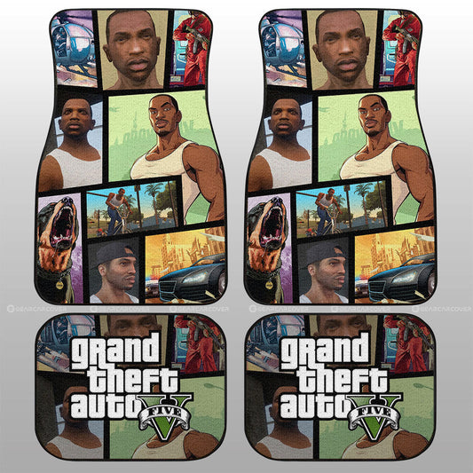 Carl Johnson Car Floor Mats Custom Car Accessories - Gearcarcover - 1