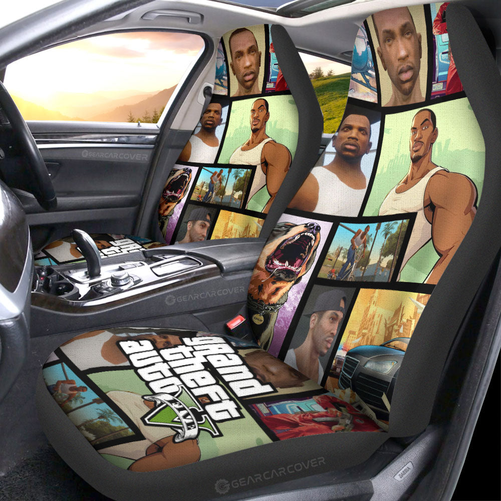 Carl Johnson Car Seat Covers Custom Car Accessories - Gearcarcover - 1