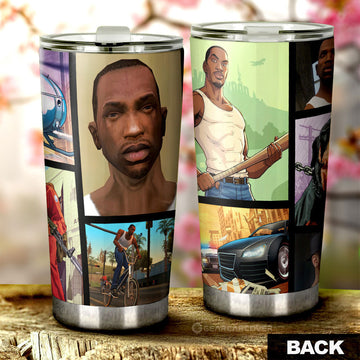 Carl Johnson Tumbler Cup Custom Car Accessories - Gearcarcover - 1