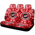 Carolina Hurricanes Car Back Seat Covers Custom Tie Dye Car Accessories - Gearcarcover - 1