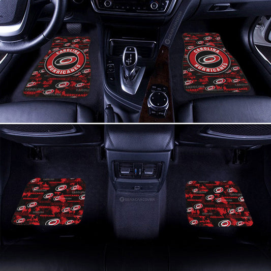 Carolina Hurricanes Car Floor Mats Custom Car Accessories - Gearcarcover - 2