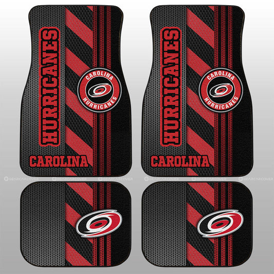 Carolina Hurricanes Car Floor Mats Custom Car Accessories - Gearcarcover - 1