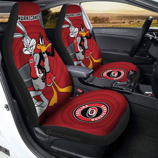 Carolina Hurricanes Car Seat Covers Custom Car Accessories - Gearcarcover - 2