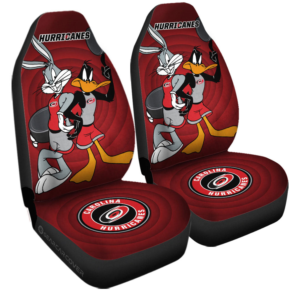 Carolina Hurricanes Car Seat Covers Custom Car Accessories - Gearcarcover - 3