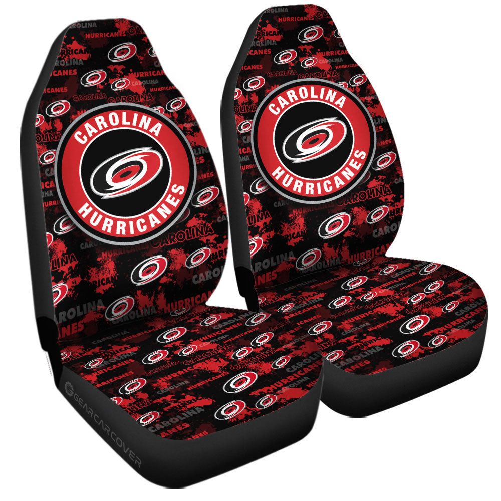Carolina Hurricanes Car Seat Covers Custom Car Accessories - Gearcarcover - 3