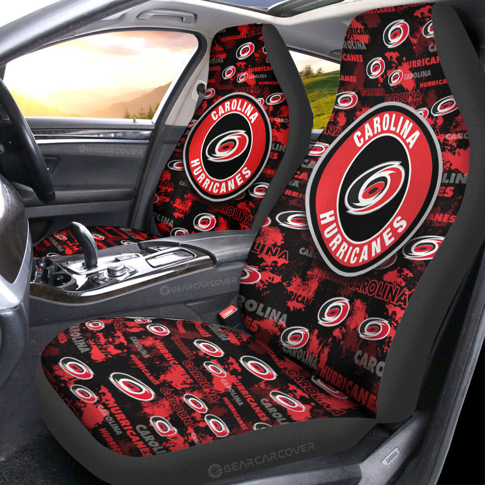 Carolina Hurricanes Car Seat Covers Custom Car Accessories - Gearcarcover - 1