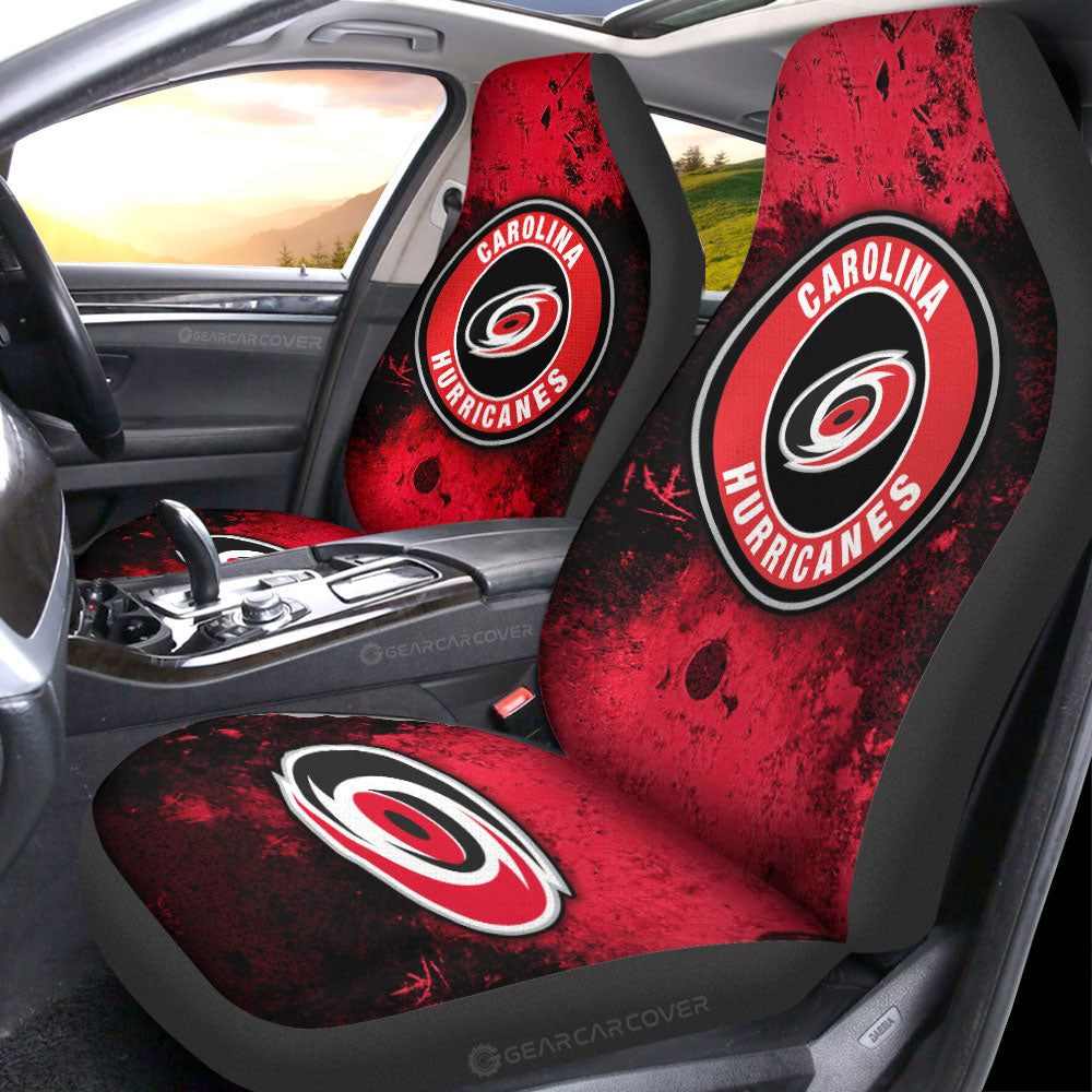 Carolina Hurricanes Car Seat Covers Custom Car Accessories - Gearcarcover - 1