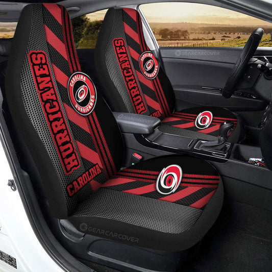 Carolina Hurricanes Car Seat Covers Custom Car Accessories - Gearcarcover - 2