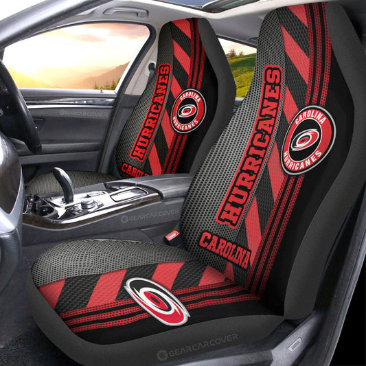 Carolina Hurricanes Car Seat Covers Custom Car Accessories - Gearcarcover - 1