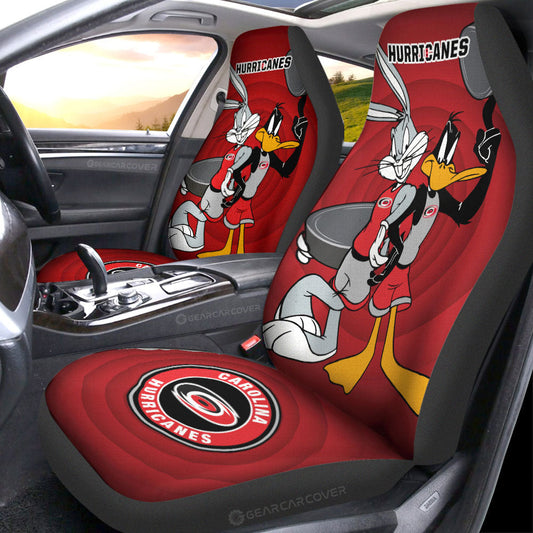Carolina Hurricanes Car Seat Covers Custom Car Accessories - Gearcarcover - 1