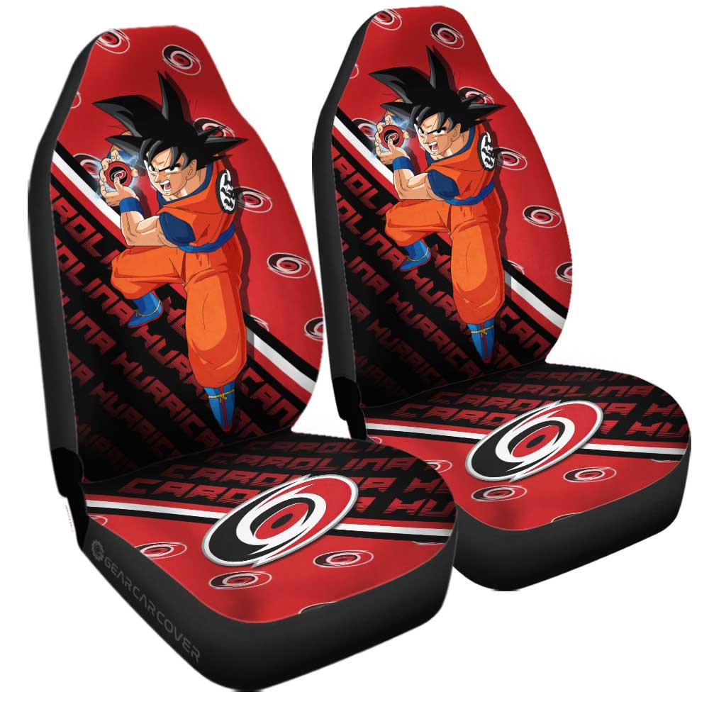 Carolina Hurricanes Car Seat Covers Goku Car Decorations For Fans - Gearcarcover - 3