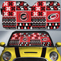 Carolina Hurricanes Car Sunshade Custom Ugly Style Car Accessories - Gearcarcover - 1