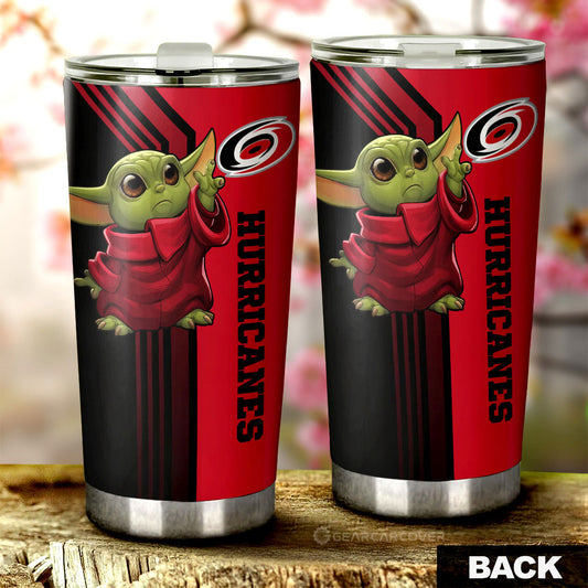 Carolina Hurricanes Tumbler Cup Custom Car Accessories - Gearcarcover - 2