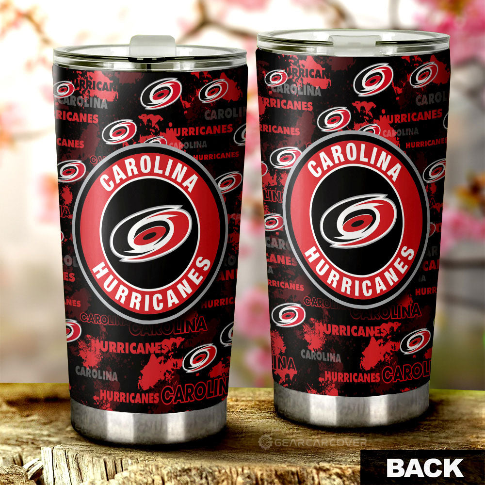 Carolina Hurricanes Tumbler Cup Custom Car Accessories - Gearcarcover - 2