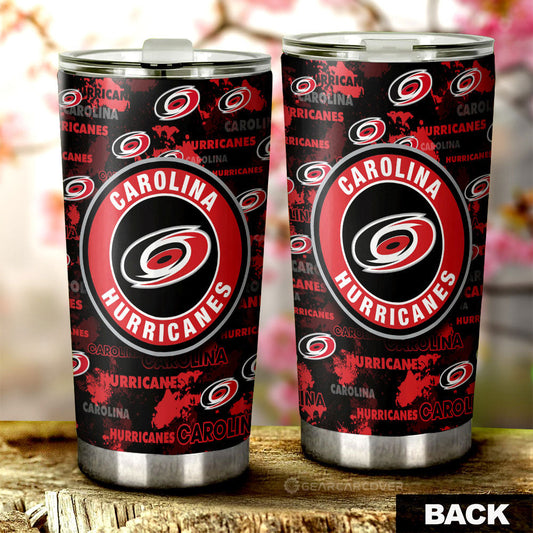 Carolina Hurricanes Tumbler Cup Custom Car Accessories - Gearcarcover - 2