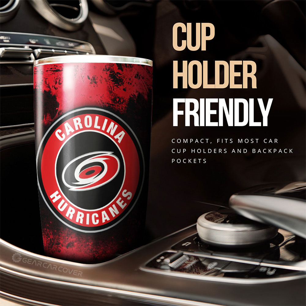 Carolina Hurricanes Tumbler Cup Custom Car Accessories - Gearcarcover - 3
