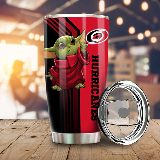 Carolina Hurricanes Tumbler Cup Custom Car Accessories - Gearcarcover - 1