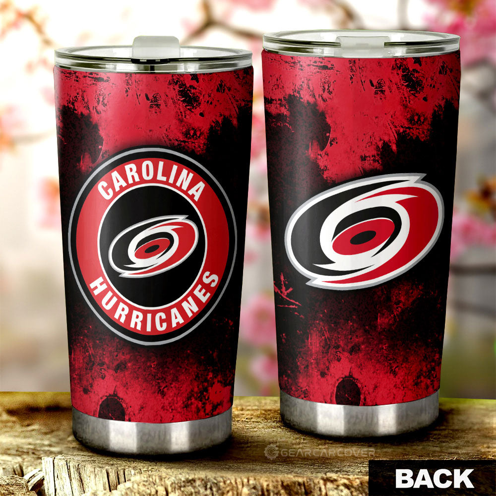 Carolina Hurricanes Tumbler Cup Custom Car Accessories - Gearcarcover - 1