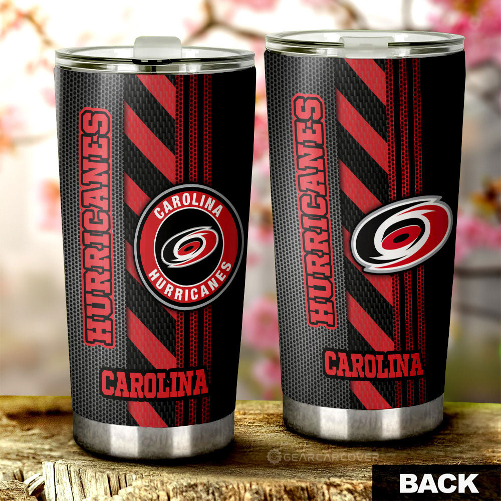 Carolina Hurricanes Tumbler Cup Custom Car Accessories - Gearcarcover - 1