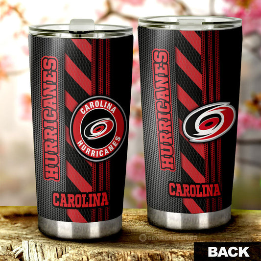 Carolina Hurricanes Tumbler Cup Custom Car Accessories - Gearcarcover - 1