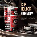 Carolina Hurricanes Tumbler Cup Custom Ugly Style Car Accessories - Gearcarcover - 3