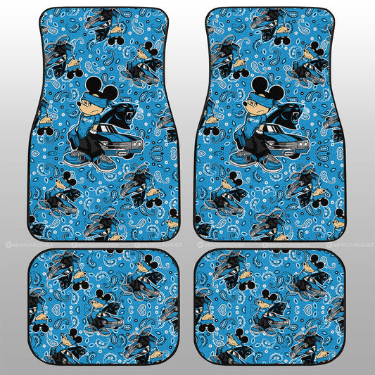 Carolina Panthers Car Floor Mats Cartoon Theme Collection - Gearcarcover - 1