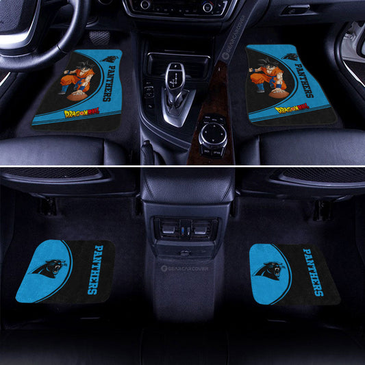 Carolina Panthers Car Floor Mats Custom Car Accessories For Fans - Gearcarcover - 2