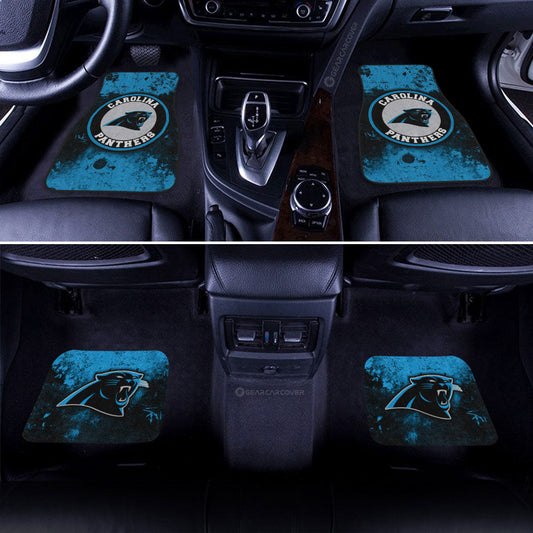 Carolina Panthers Car Floor Mats Custom Car Accessories - Gearcarcover - 2