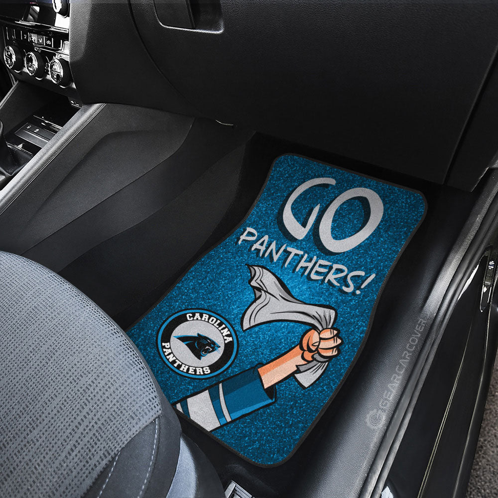 Carolina Panthers Car Floor Mats Custom Car Accessories - Gearcarcover - 3