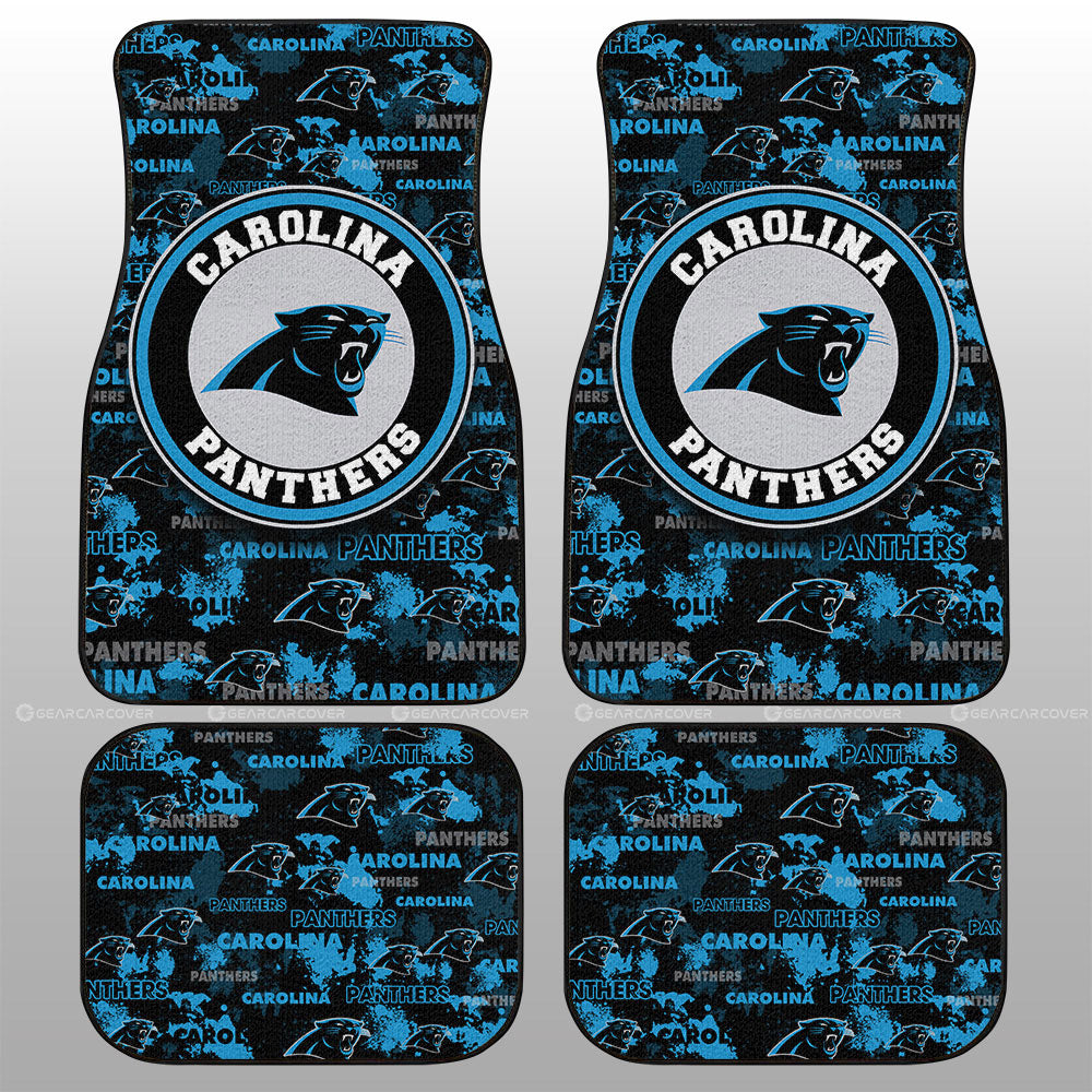Carolina Panthers Car Floor Mats Custom Car Accessories - Gearcarcover - 1