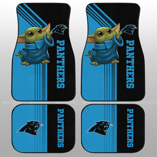 Carolina Panthers Car Floor Mats Custom Car Accessories - Gearcarcover - 1