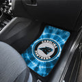 Carolina Panthers Car Floor Mats Custom Tie Dye Car Accessories - Gearcarcover - 3