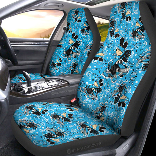 Carolina Panthers Car Seat Covers Cartoon Theme Collection - Gearcarcover - 1