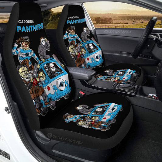 Carolina Panthers Car Seat Covers Custom Car Accessories - Gearcarcover - 2