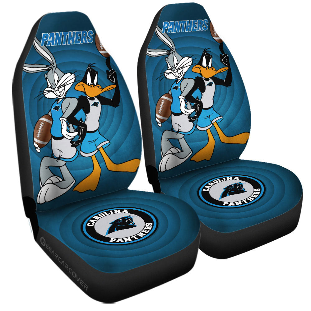 Carolina Panthers Car Seat Covers Custom Car Accessories - Gearcarcover - 3