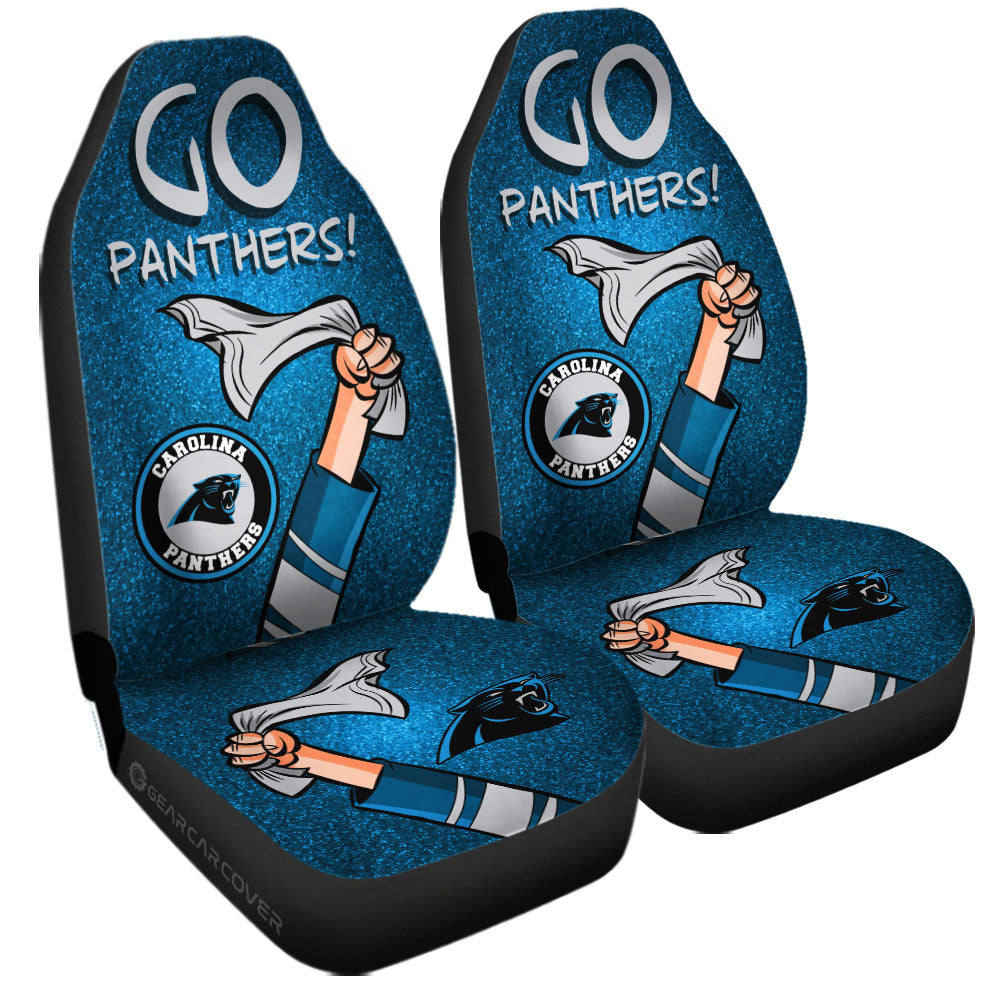 Carolina Panthers Car Seat Covers Custom Car Accessories - Gearcarcover - 3