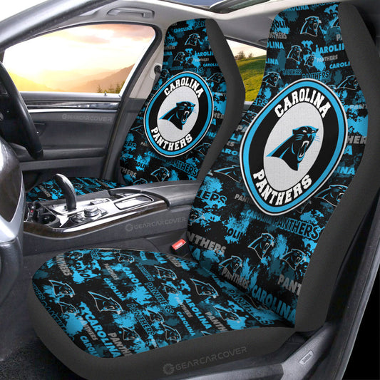 Carolina Panthers Car Seat Covers Custom Car Accessories - Gearcarcover - 1
